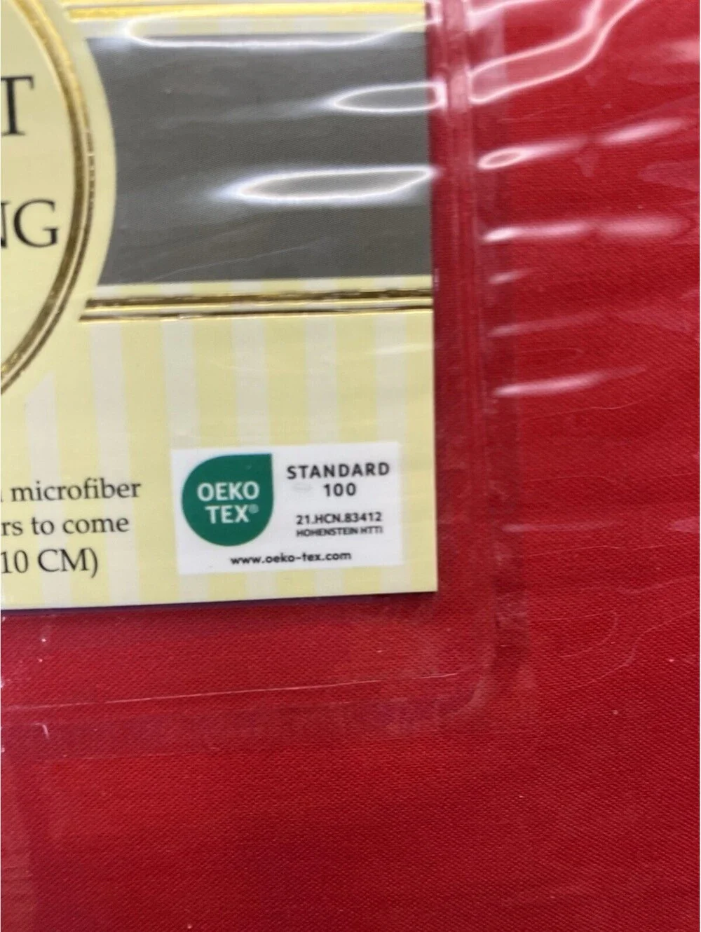 Elegant Comfort Wrinkle-Free 1500 Thread Count Egyptian California king Red